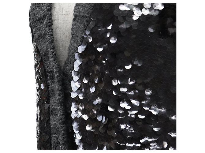 Cardigã de malha de lã e cashmere Prada - vista 3
