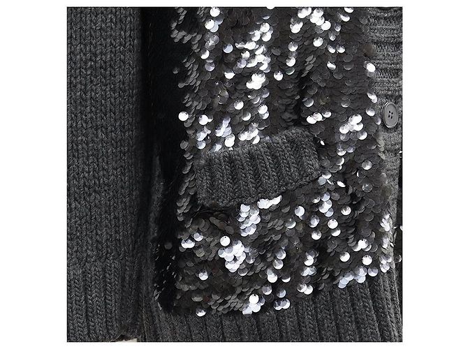 Cardigã de malha de lã e cashmere Prada - vista 4