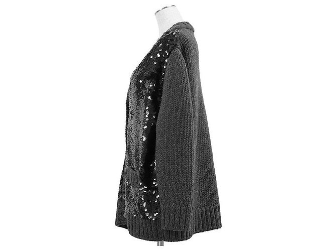 Cardigã de malha de lã e cashmere Prada - vista 6