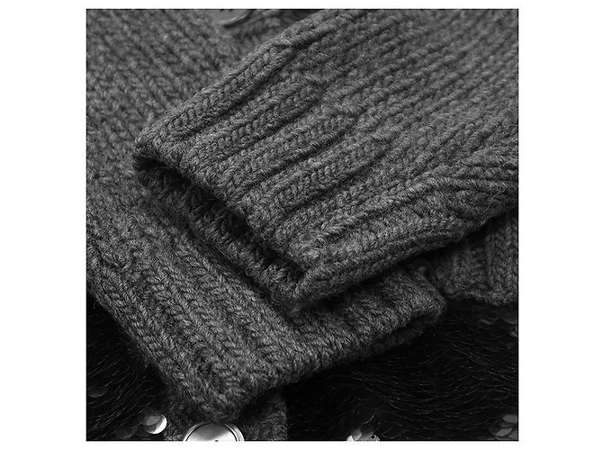 Cardigã de malha de lã e cashmere Prada - vista 7
