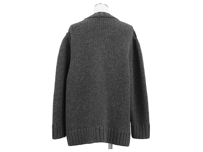 Cardigã de malha de lã e cashmere Prada - vista 8