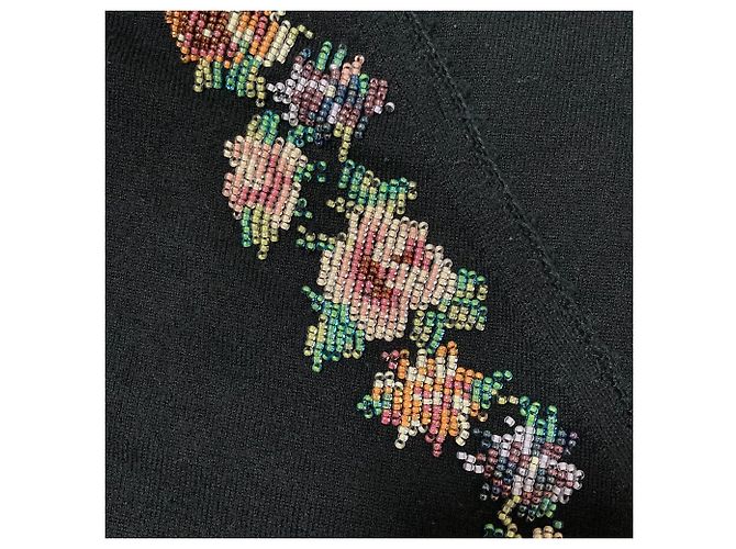 Autre Marque VIVIENNE TAM Stricktop mit Perlen - Ansicht 5