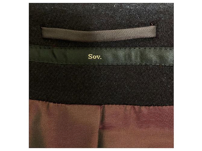Autre Marque Double Standard Clothing Abrigo sin cuello - vista 6