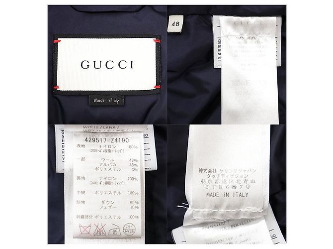Giacca in nylon Gucci Down - vista 10