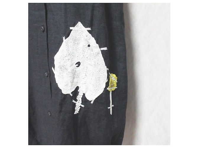 Autre Marque vestido de lino herbarium de mina perhonen - vista 5