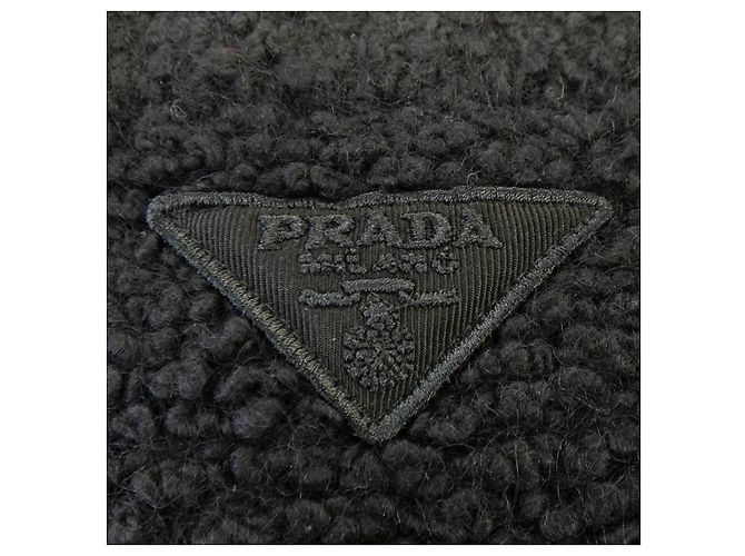 Falda Prada negra de textil - vista 7