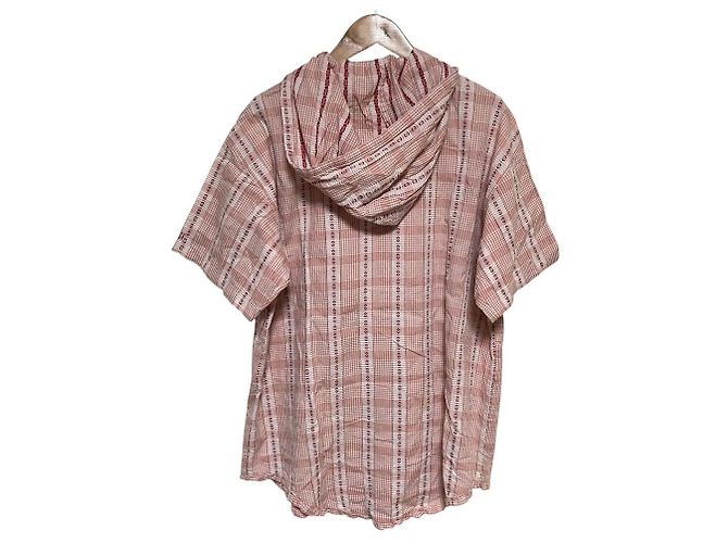 Autre Marque Camicia a maniche corte a quadri con volant PINK HOUSE - vista 2