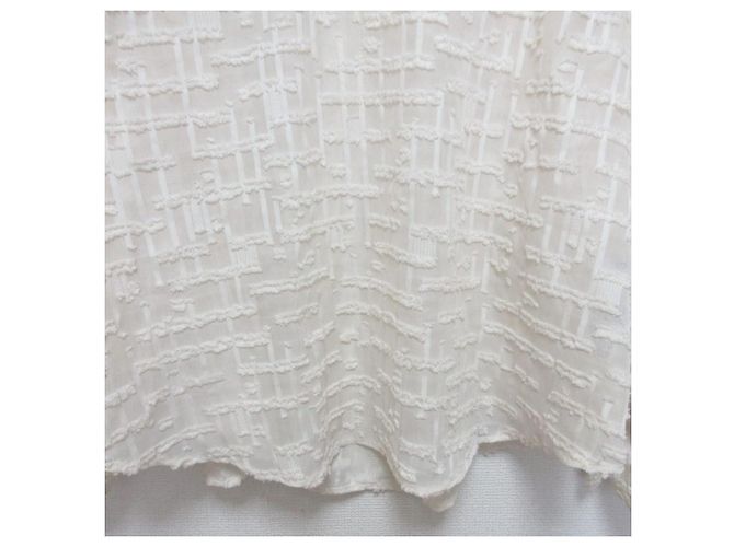 Autre Marque Blusa transparente de cuello mao COEL - vista 5