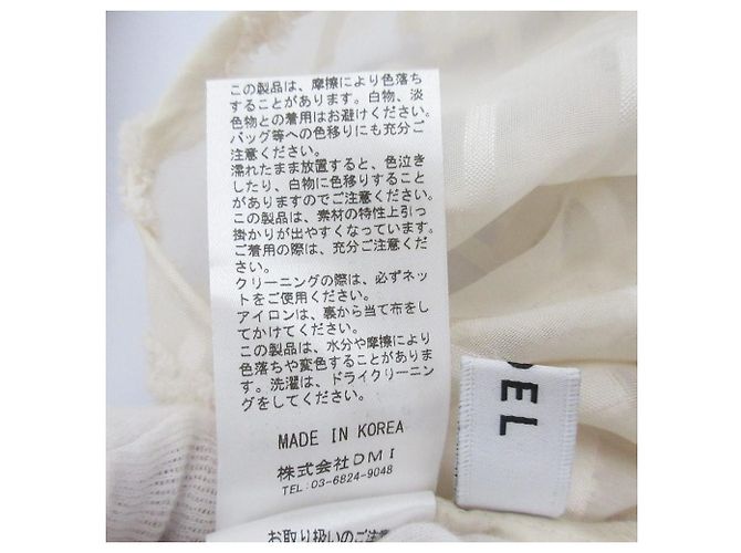 Autre Marque Blusa transparente de cuello mao COEL - vista 8