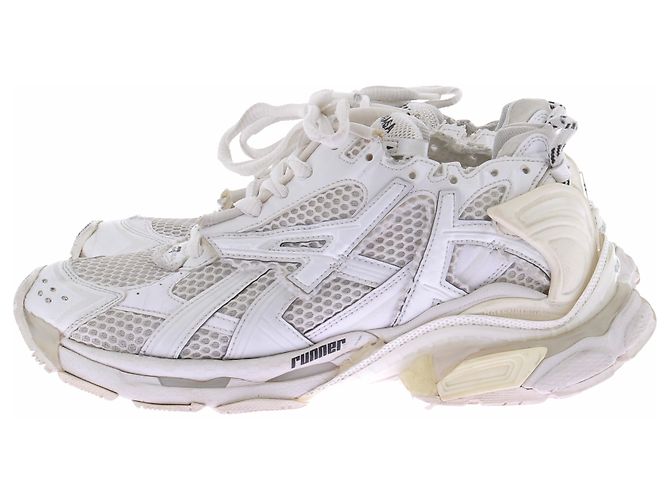 Balenciaga Running Sneaker Leder Weiß 37 - Ansicht 2