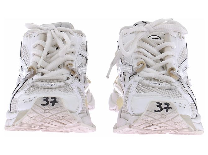 Balenciaga Running Sneaker Leder Weiß 37 - Ansicht 5
