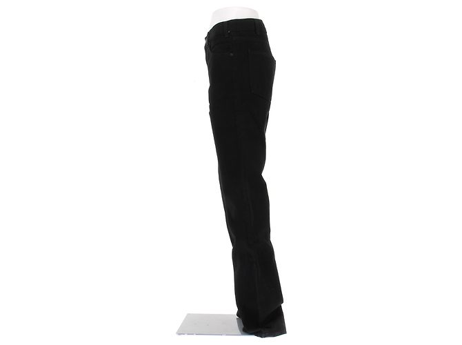 Vaqueros Nili Lotan negros de algodón talla 25 - vista 4