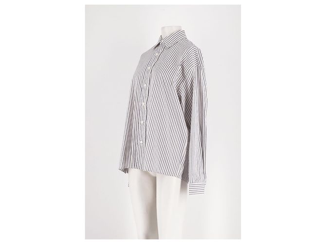 Autre Marque Camicia di cotone bianca - vista 4