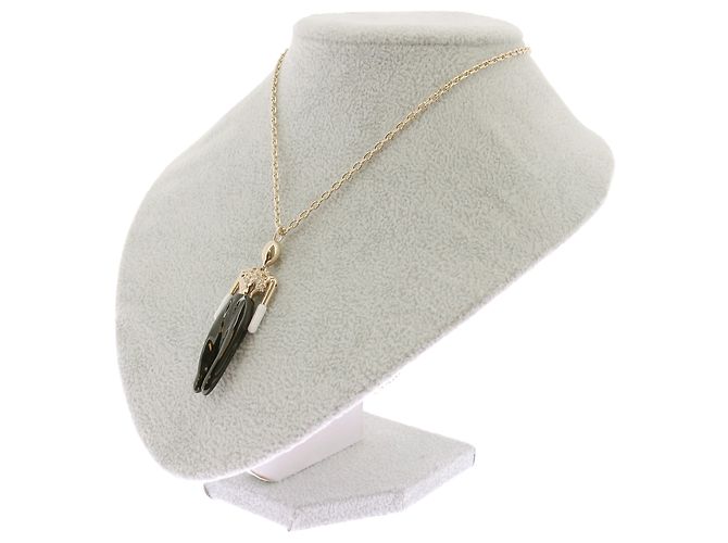 Givenchy Collana con pendente a statuetta di donna - vista 2