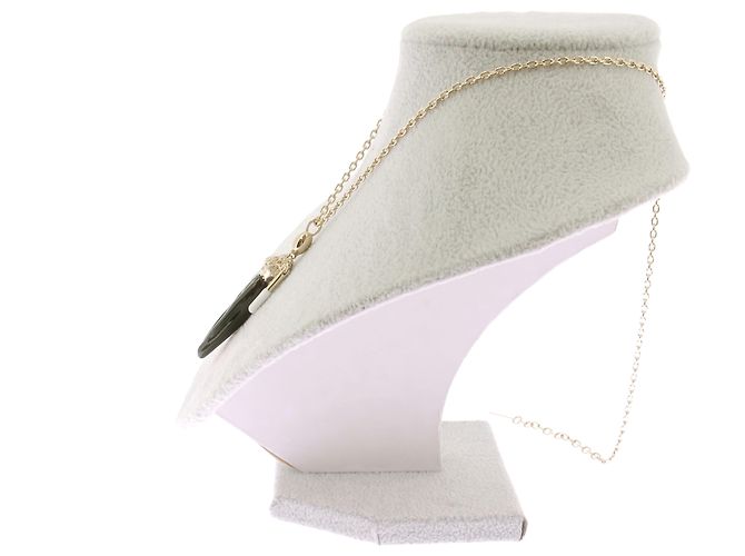 Givenchy Collana con pendente a statuetta di donna - vista 5