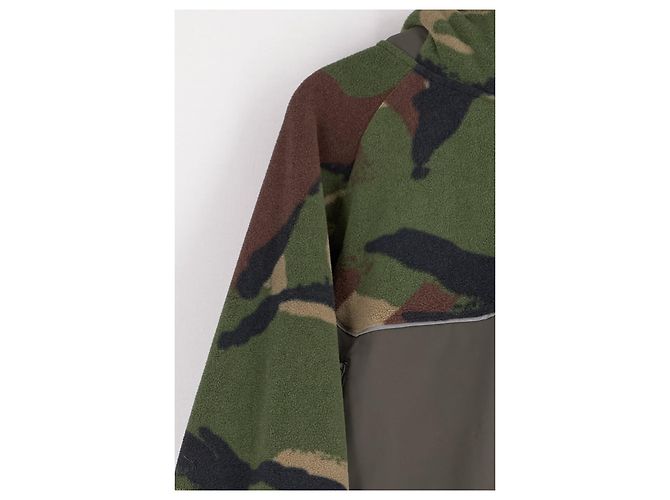 Autre Marque PALACE Kapuzenjacke Khaki Camouflage Gerade Schnitt - Ansicht 4