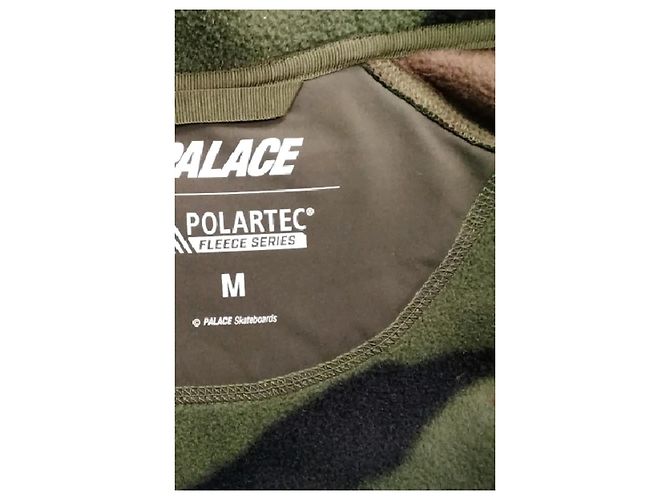Autre Marque PALACE Kapuzenjacke Khaki Camouflage Gerade Schnitt - Ansicht 5