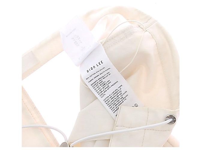 Autre Marque Pantalones cargo blancos DION LEE - vista 6