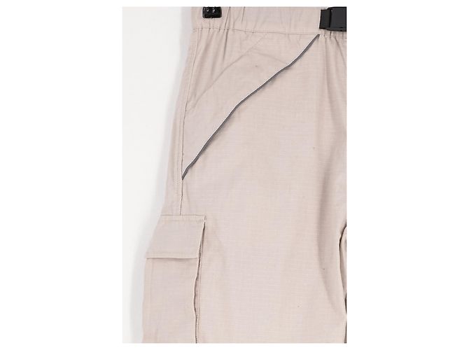 Autre Marque Pantaloncini in cotone beige PALACE - vista 4