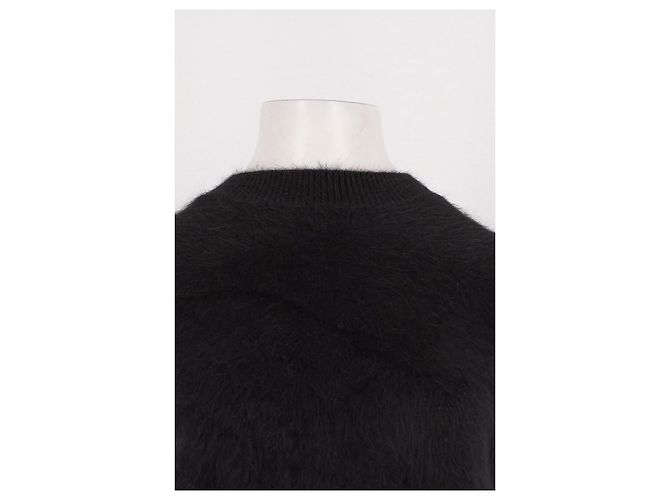 Autre Marque SOPHIE SCHNOOR Wollpullover Schwarz Rundhals - Ansicht 5