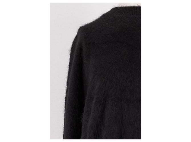 Autre Marque SOPHIE SCHNOOR Wollpullover Schwarz Rundhals - Ansicht 6