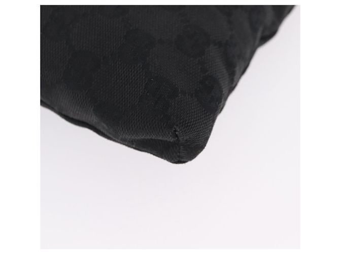 GUCCI GG Canvas Waist bag Black Silver 28566 - vista 12