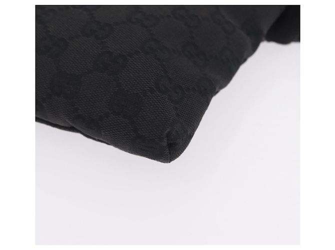 GUCCI GG Canvas Waist bag Black Silver 28566 - vista 13