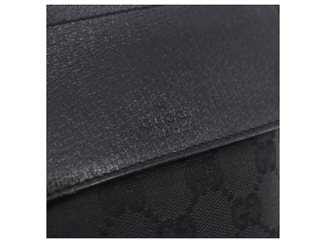 GUCCI GG Canvas Waist bag Black Silver 28566 - vista 18
