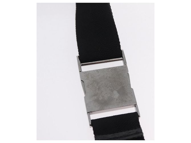 GUCCI GG Canvas Waist bag Black Silver 28566 - vista 9