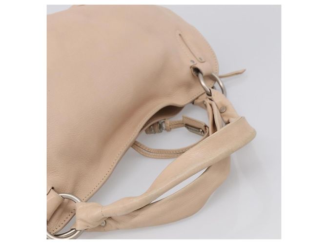 Céline CELINE Bittersweet Tote Bag Leather Beige Silver - vista 11
