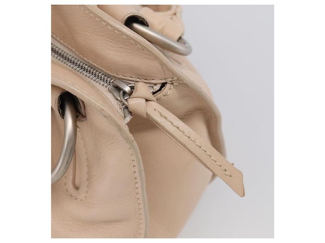 Céline CELINE Bittersweet Tote Bag Leather Beige Silver - vista 22