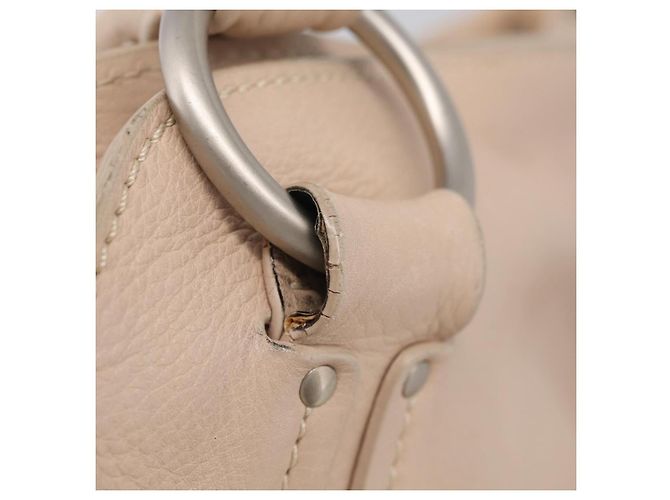 Céline CELINE Bittersweet Tote Bag Leather Beige Silver - vista 31