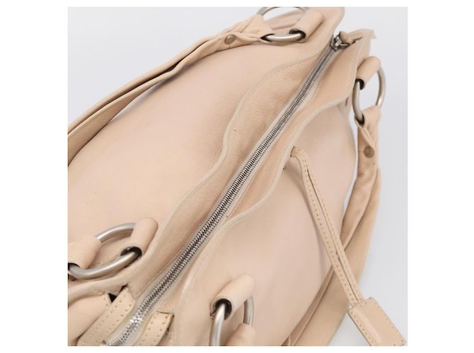 Céline CELINE Bittersweet Tote Bag Leather Beige Silver - vista 7