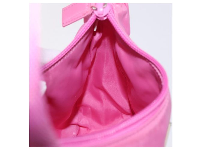 PRADA Bolso de mano Nylon Rosa Plata - vista 22