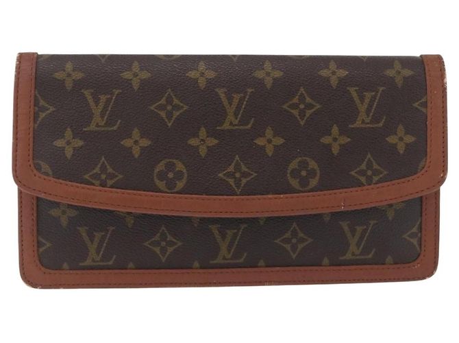 LOUIS VUITTON Monogram Pochette Dam GM Clutch Bag M51810 LV - vista 13