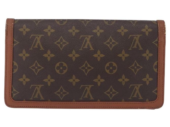 LOUIS VUITTON Monogram Pochette Dam GM Clutch Bag M51810 LV - vista 2