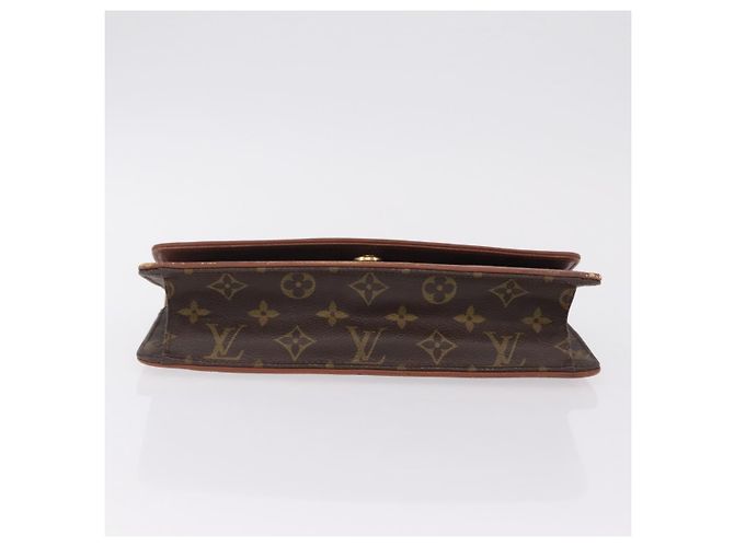 LOUIS VUITTON Monogram Pochette Dam GM Clutch Bag M51810 LV - vista 7