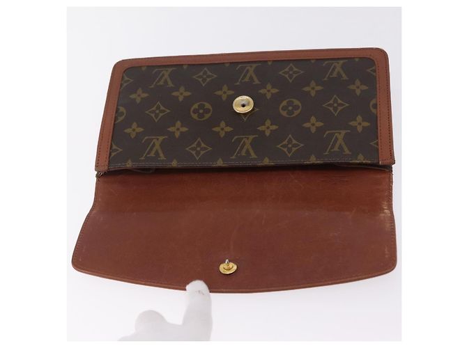 LOUIS VUITTON Monogram Pochette Dam GM Clutch Bag M51810 LV - vista 9