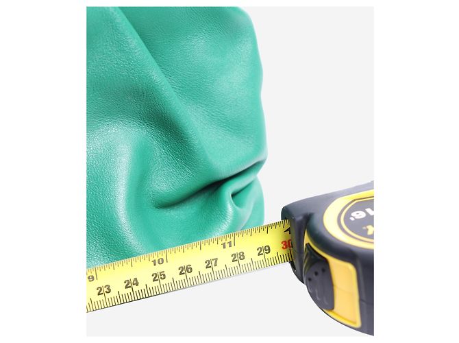 Bottega Veneta Borsa a tracolla Chain Pouch in vitello verde - vista 5