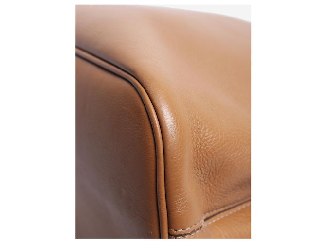 Prada Mala tote com fivela Caramel - vista 7