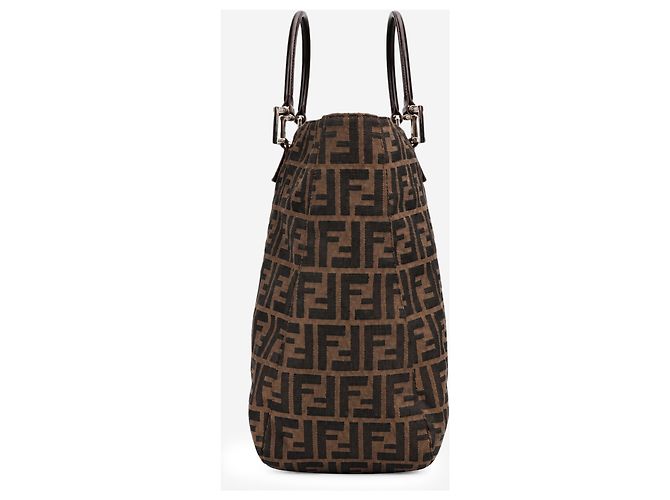 Fendi Vintage Zucca Canvas Tote Bag Braun - Ansicht 2