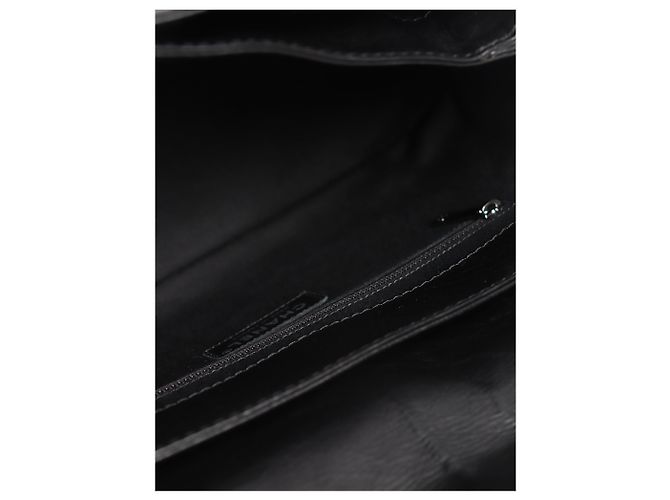 Chanel Borsa a patta Lady Pearly in pelle di vitello trapuntata nera 2012 - vista 7