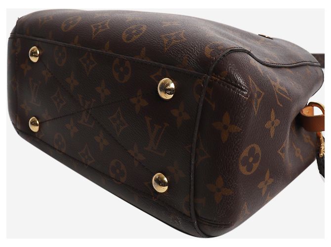 Louis Vuitton Borsa Montaigne BB in tela Monogram marrone - vista 5