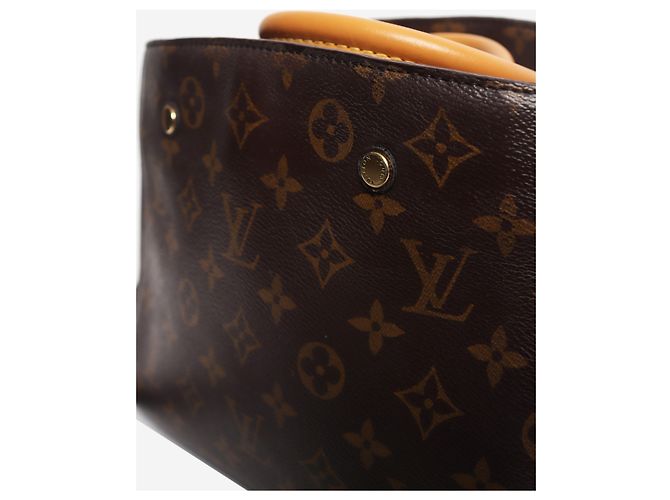 Louis Vuitton Borsa Montaigne BB in tela Monogram marrone - vista 8