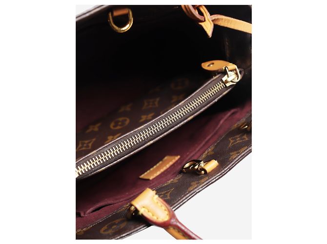 Louis Vuitton Borsa Montaigne BB in tela Monogram marrone - vista 9