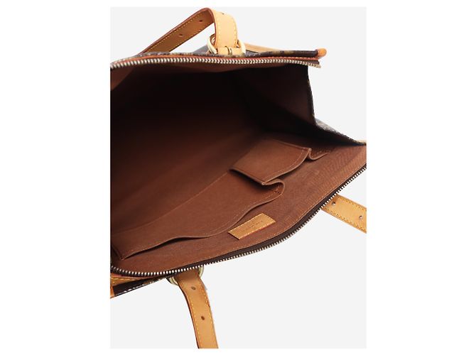 Louis Vuitton Borsa tote Popincourt Haut in tela Monogram marrone - vista 10