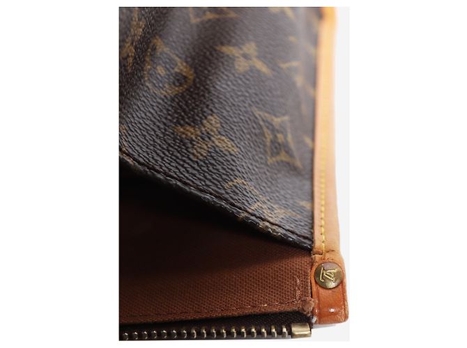 Louis Vuitton Borsa tote Popincourt Haut in tela Monogram marrone - vista 11