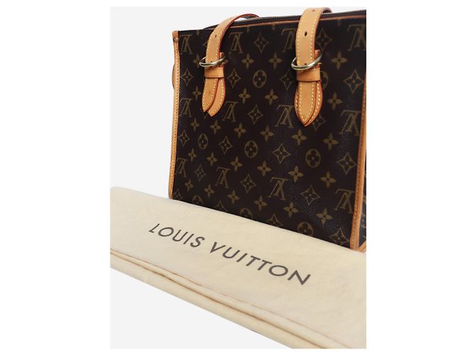 Louis Vuitton Borsa tote Popincourt Haut in tela Monogram marrone - vista 12