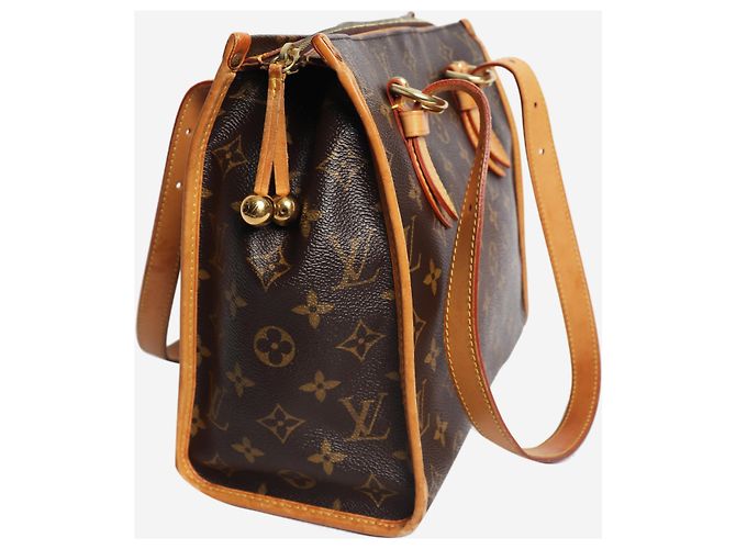 Louis Vuitton Borsa tote Popincourt Haut in tela Monogram marrone - vista 4
