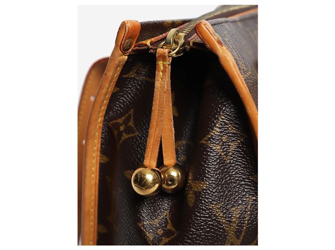 Louis Vuitton Borsa tote Popincourt Haut in tela Monogram marrone - vista 5
